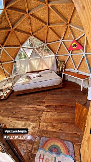 Proyectoqva Glamping Lägenhet Villa Ballester Exteriör bild